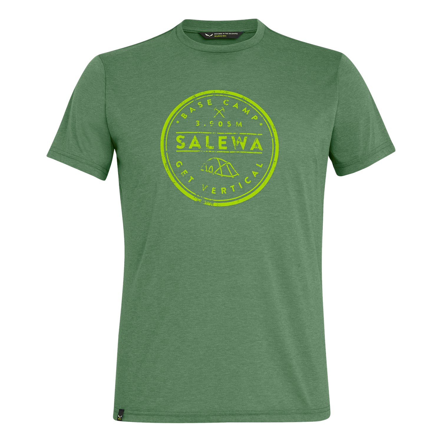 Salewa Base Camp Drirelease® T-Shirts ανδρικα πρασινο Greece OX9345768